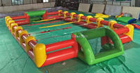 Terrain de jeu de football gonflable en PVC pour bébé, table de baby-foot, terrain de jeu de football, vente