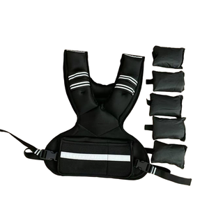 Esercizio ONESTARSPORTS gilet con pesi da 20kg gilet con peso regolabile plastre - Product Image 1