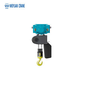 Polipasto Eléctrico de Cadena Tipo Europeo HH de Alta Eficiencia con Carro Motorizado, 1T 2T 5T, Venta al por Mayor - Product Image 1