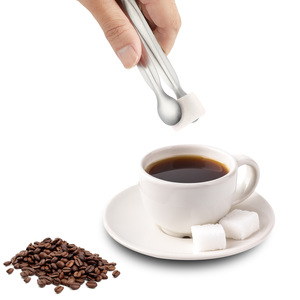 Stainless Steel Ice Tongs For Coffee Sugar Cube Serving Bar Kitchen Use - Product Image 1