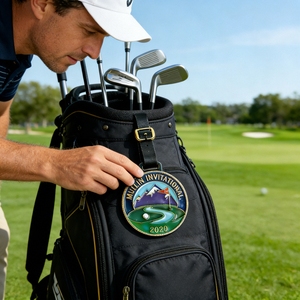 Etiqueta Personalizada para Bolsa <span class=keywords><strong>de</strong></span> <span class=keywords><strong>Golf</strong></span>, Recuerdo, Regalo <span class=keywords><strong>de</strong></span> <span class=keywords><strong>Golf</strong></span> Barato en Oferta - Product Image 1