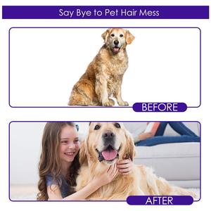 New Arrivals Blue 180 Tips Left & Right Gentle De-Shedding Glove <b>Brush</b> <b>Pet</b> Hair Remover Gloves for Cats Dogs Horses - Product Image 6