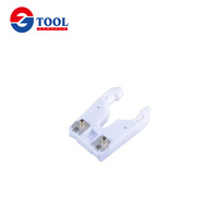 Fourche d'outils CNC en plastique, 5 pièces, ISO30 HSK63 100 BT30 BT40, doigt de serrage