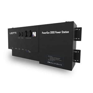 Station d'alimentation portable pour les voyages, alimentation de secours 3000W, 12V 300AH, électricité pour voiture et camping - Product Image 1