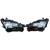Ensemble de phares à LED FUXIN 12V à trois yeux pour Lexus RC350/RC300/RC200T 2014-2019, 7500K, 6500 lumens