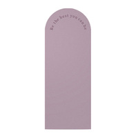 Tapis de yoga semi-ovale en coquille de noix de coco, en caoutchouc naturel PU, antidérapant, résistant à l'usure, absorbant la transpiration, 183 cm, pour la remise en forme, la danse, le sport, la maison