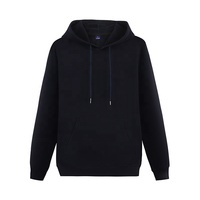 Sweat à capuche oversize en molleton 100 % coton de haute qualité pour l'hiver, style athlétique streetwear, avec fermeture éclair et broderie, couleurs personnalisables, vente en gros