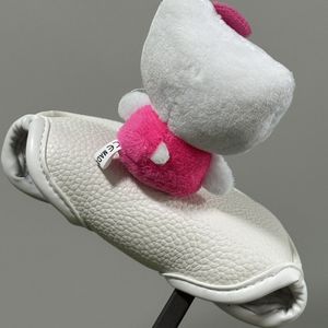 Dessin animé Golf Putter couvre-chef fermeture magnétique protection petit demi-cercle conception velours doux ajustement universel - Product Image 5