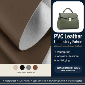مادة جلد PVC مقاومة للعفن من المصنع مباشرة لحقائب اليد والأرائك وحقائب التسوق - Product Image 1