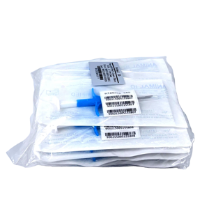 <span class=keywords><strong>Puce</strong></span> universelle pour animaux de compagnie <span class=keywords><strong>Puce</strong></span> d'implant RFID enregistrable pour animaux de compagnie pour la gestion et le suivi Étiquettes d'identification pour animaux de compagnie FDX-B 134.2kHz pour animaux de compagnie - Product Image 1