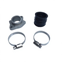 Collecteur d'admission OEM Zontes 368G Voge 525DSX 2026 avec adaptateur de carburateur en aluminium et tuyau pour moto tout-terrain BSE Leopard J2