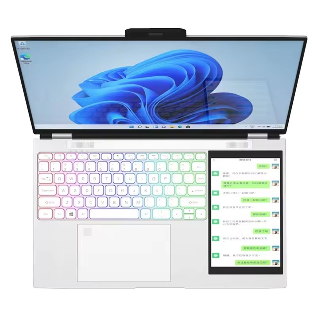 Factory Price Dual Screen Laptop 15.6'' 7'' Gaming Laptop N5095 Computer Laptop With Touch Screen