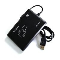 Lector de Tarjetas RFID de Escritorio con Interfaz USB de 13.56MHz para Control de Acceso