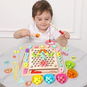 Jouets multifonctions les plus populaires 6 en 1 Clip Perles Magnétiques Pêche pour cultiver la capacité pratique - Product Image 3