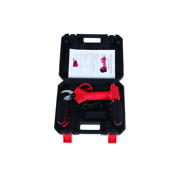 Беспроводной электрический садовый секатор для виноградников с литиевой батареей, перезаряжаемые ножницы для обрезки