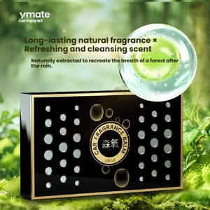 VMATE Plastic <b>Car</b> Air Freshener <b>Diffuser</b> Solid Perfume Ornament Aromatherapy Deodorizer Auto Gift Box Osmanthus Fragrance Center - Product Image 3