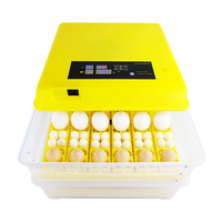 HT-72 incubateur de prix entièrement automatique capacité de 72 œufs incubateur d'œufs à énergie solaire écloserie oeuf poule