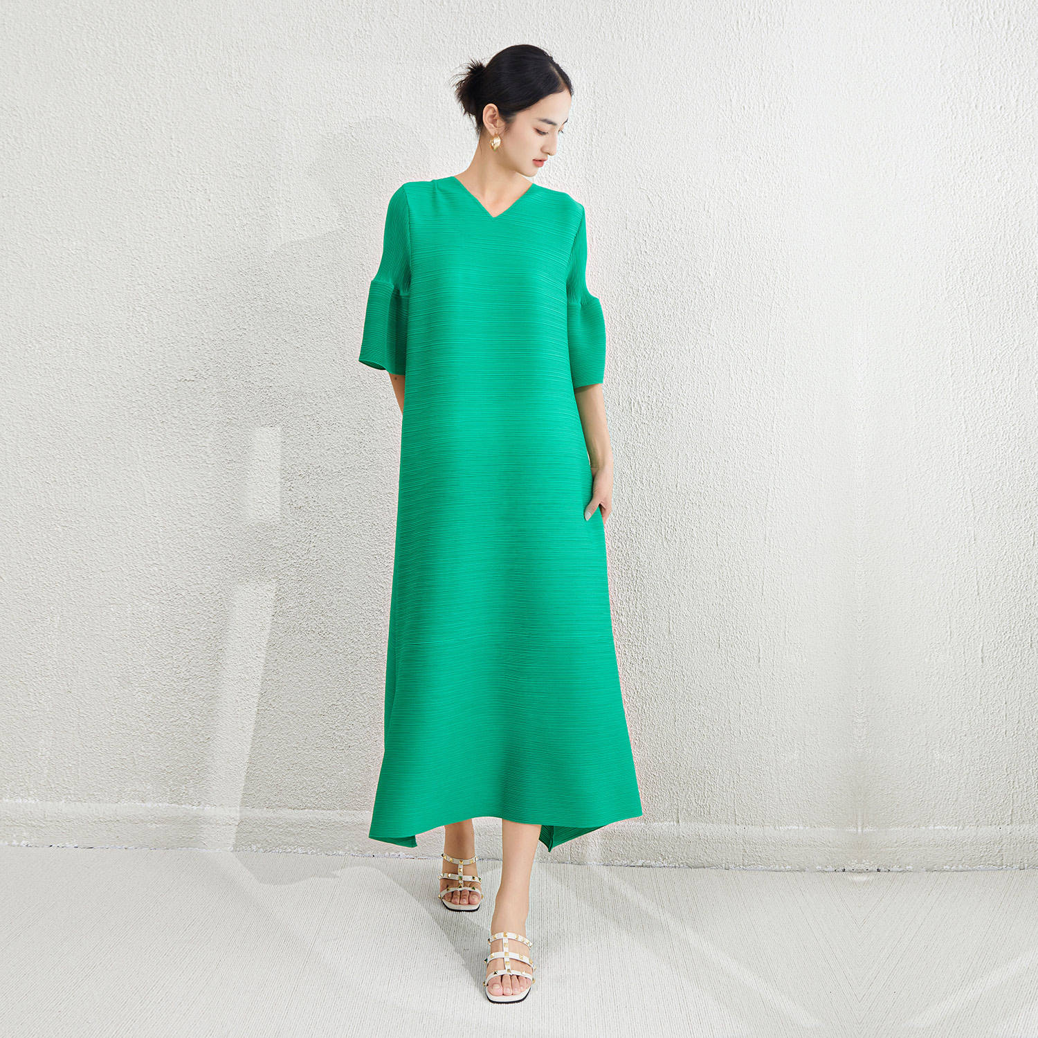 สีเขียว