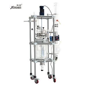 Microalgae photobioreactor 10L 20L nhiệt phân hóa học liên tục khuấy bể lò phản ứng - Product Image 1