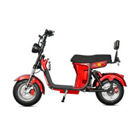 Mini Motocicleta Eléctrica de Alta Velocidad Estilo Harley de Dos Ruedas, Vehículo Eléctrico Urbano para Adultos, Batería de 67V 2000W