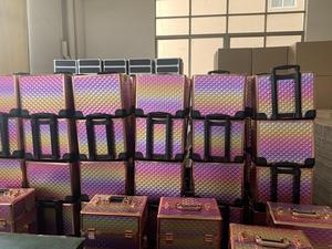 Valigetta per Cosmetici 3-in-1 alla Moda e Resistente, Tipo Apribile, per <span class=keywords><strong>Trucco</strong></span> e Parrucchiere - Product Image 5