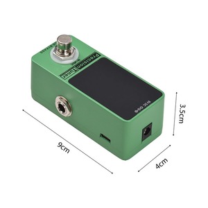 Sintonizador de pantalla LED de pedal DE SINTONIZADOR DE PRECISIÓN DE con bypass verdadero para bajo de guitarra cromática - Product Image 5