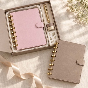 Planificador de Presupuesto B5 Personalizado Hongbo, Multicolor, con Cubierta de Cuero Saffiano, Diseño Estético para Gestión del Presupuesto/<span class=keywords><strong>Agenda</strong></span>/Organización - Product Image 1