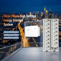 Système de stockage de batteries C&I ESS avec onduleur hybride triphasé haute tension 125 kW 10 MPPT pour parcs logistiques