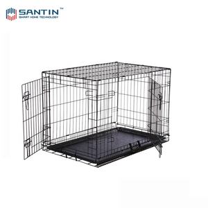 Offre Spéciale Fil Pliant Chats Grand Chien <span class=keywords><strong>Cage</strong></span> De Zoo En Plein Air Chenils En Métal - Product Image 2