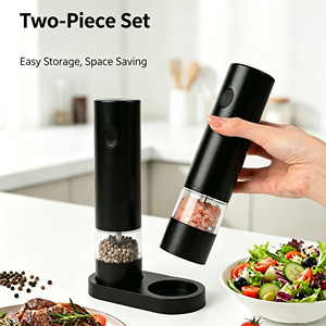 Direkter Fabriklieferant Tragbare Handgehaltene Typ-C Wiederaufladbare Kabellose Elektrische Pfeffermühle für Kochen und BBQ - Product Image 2