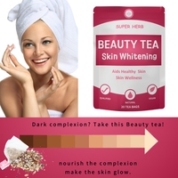 Vente chaude Femme Corps Peau Glow Detox Thé Blanchiment De La Peau Thé Beauté De La Peau Thé