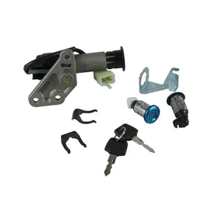 Piezas y accesorios de motocicleta, piezas de Scooter, llave de bloqueo del interruptor de encendido de la motocicleta para Falcon 150 Leike R5 R9