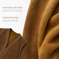 Nouvelles Vestes YSYL pour Hommes – Gilet Court Matelassé Hiver avec Doublure Cargo, Veste sans Manches, Vêtement de Travail, Thobe Islamique pour Hommes