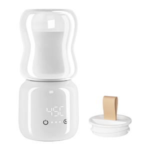 Recién llegado, calentador de botellas de viaje con baterías, Mini calentador de leche, alimentación rápida, calentador de botellas portátil de 10000mAh para bolsas de pañales - Product Image 1