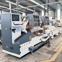 Machine à fenêtres en aluminium RanLing 2023 CNC-550*5000, profilés en aluminium, machine de perçage et de fraisage CNC