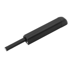 Aluminum Alloy <b>Rebounder</b> Black Concealed Bullet Door Catch Minimalist Design Durable Hardware - Product Image 1