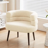 Fauteuil inclinable Bobo moderne, directement de l'usine, entièrement fermé, confortable, tabouret de maquillage, canapé de salon, fauteuil de chambre à coucher