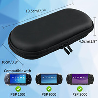 EVA casing Hard Travel Case EVA Carry Case casing cangkang keras EVA untuk konsol Game Sony PSP
