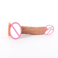 Femelle automatique poussée vers le bas électrique télescopique réaliste gros gode vibrateur Silicone Sex Toy pour les femmes