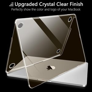 Cover <span class=keywords><strong>Custodia</strong></span> Rigida in Plastica Trasparente Cristallo per <span class=keywords><strong>MacBook</strong></span> <span class=keywords><strong>Air</strong></span> <span class=keywords><strong>13</strong></span>, <span class=keywords><strong>13</strong></span>.6, 15, 15.3 Pollici e Pro 14, 14.2, 16, 16.2 Pollici M4 M3 M2 M1 - Product Image 2