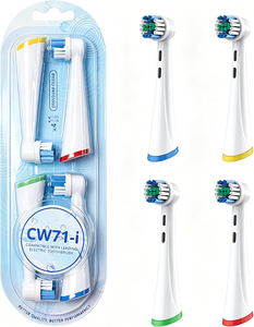 <span class=keywords><strong>Cabezales</strong></span> de repuesto para cepillos de dientes de la serie <span class=keywords><strong>IO</strong></span>, diseño nuevo 2026, limpieza inigualable, compactos y fáciles de transportar. - Product Image 1