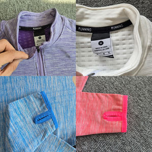 ชุดออกกำลังกายผู้ชายผ้าขนแกะ/ไนลอนสำหรับฤดูหนาวเสื้อฟิตเนสเล่นฟุตบอลแขนเต็มระบายอากาศได้ดีแห้งเร็ว - Product Image 2