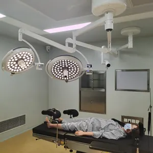 의료 장비 수술 램프 꽃잎 5 5 그림자없는 작동 램프 LED