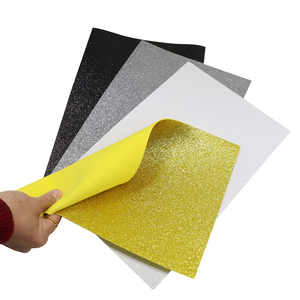 Papel Goma Eva Para Manualidades Con Brillo Cartulina Con Purpurina Adhesivas A4 Colorido Chispa De Brillo Hojas De - Product Image 3