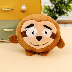 Jouet en peluche en <span class=keywords><strong>coton</strong></span> PP mignon, balle rebondissante anti-stress, finition lavée, animal de dessin animé - Product Image 4