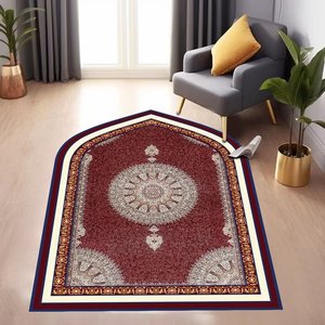 Tapetes de oración Tasbeeh para tapete de oración de viaje turco musulmán con funda extraíble Tasbih