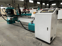 Tour à bois CNC multifonctionnel avec système de chargement automatique, machine à tourner le bois