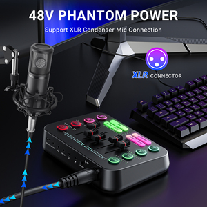 X1pro Mini Bluetooth Soundbar One-Touch giảm tiếng ồn 7-8 giờ Thời gian làm việc với 6 thay đổi giọng nói cho live streaming - Product Image 5