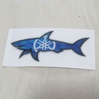 Autocollants de requin écologiques personnalisés et tendance, Flag Gertrude CP Jul Omerta Vrunk Paul et autocollant Paul and Shark