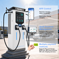 Borne de Recharge Rapide DC pour Véhicules Électriques 60KW 80KW – Station de Recharge Commerciale pour Parking Public
